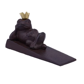 STOBOK Metal Door Wedge Stopper Cast Iron Door Stop for Floor Decorative and Practical