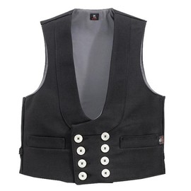 FHB 70016-20-50 Size 50"Detlef Guild Vest - Black