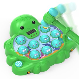 JOYBLI Octopus Vitality Strike Game, Educational Musical Whack-A-Mole Toy with 2 Game Modes, Digital Score Display, Toddler Early Developmental Learning Toy, Fun Birthday Gift for Kids Age 2+