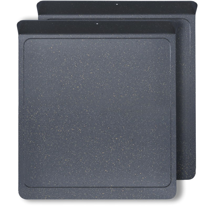 casaWare 2pc Large Flat Baking Cookie Sheet, 12.5 x 14-inch