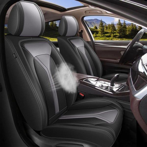 Unbranded Front+Rear 5-Sits Cushion For TOYOTA 4Runner 2003-2024 PU Leather