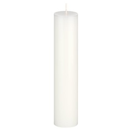 Mega Candles 1 pc Unscented Solid White Pillar Candles, Hand Poured Premium Wax Candle 2 Inch x 9 Inch, Home Décor, Spas, Weddings, Occasions, Party, Centerpieces, Holidays, Vigils, Prayers