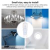 6 Bombillas LED G9 de 3 W Regulables para Lámparas