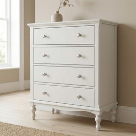 POZEAN Cabinet Knobs Brushed Nickel 30 Pack Cabinet Handles Drawer Knobs Solid Knobs Silver with Screws for Dresser Drawer Cabinet Cupboard - Modern Kitchen, Bedroom and Bathroom Hardware