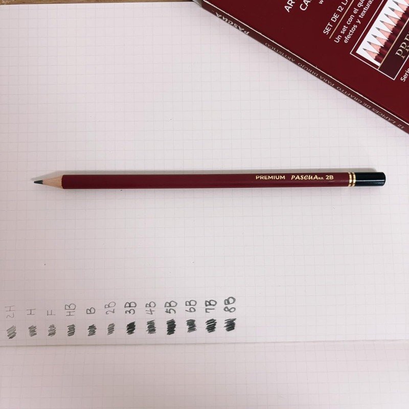 Juego de 12 Lápices de Grafito para Dibujo Artístico Profesional,