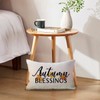 ULOVE LOVE YOURSELF Autumn Blessings Thankful Throw Pillow Covers Set