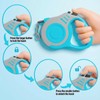 Retractable Dog Leash Lightweight 10/16FT Leash with Non-Slip Handle, for