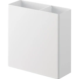 Yamazaki 2157 Film Hook Kitchen Tool Holder, White, Main Unit: Approx. W 5.3 x D 2.2 x H 5.5 inches (13.5 x 5.5 x 14 cm), Tower Kitchen Tools, Collectively Storage, Floating Storage