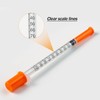 100 Pack 1ml Plastic Multiple Uses Measuring Tools, Individually Sealed