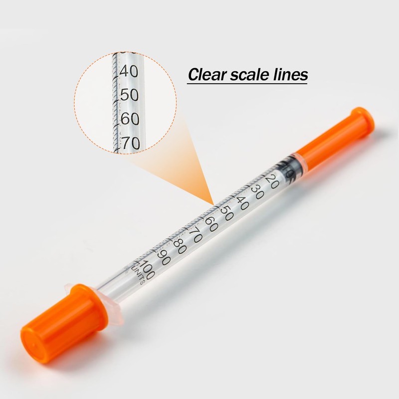 100 Pack 1ml Plastic Multiple Uses Measuring Tools, Individually Sealed