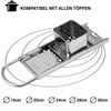 MAVANTO Spätzle Slicer Stainless Steel for Homemade Spätzle & Knöpfle