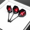 CyeeLife 12 Pack Steel Tip Darts, Professional Metal Dart Set