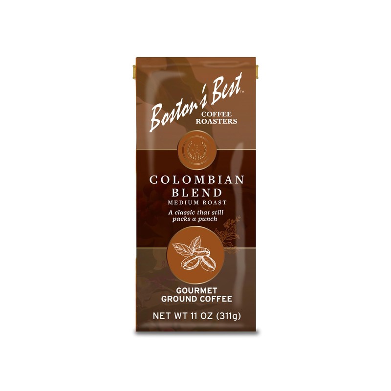 Boston’s Best Coffee - Colombian Blend Delicious Gourmet, Premium Ground