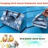 GUANLANT Bird Cage Tent Winter Warm Nest House Cockatiel Hammock