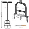 Dolibest Lawn Coring Aerator, Stainless Steel 3 Corer Plug Aerator