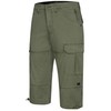 Indicode Men's INStevie 3/4 Cargo Shorts with 6 Pockets |