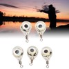 5PCS Lure Light Deep Drop Fishing Lights Strobe Eye Shape