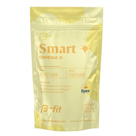 B-Fit Omega 3 EPAX de Salmón Noruego | 180 Cápsulas de 1,400mg | Ingredientes Naturales | Fórmula Ideal DHA y EPA