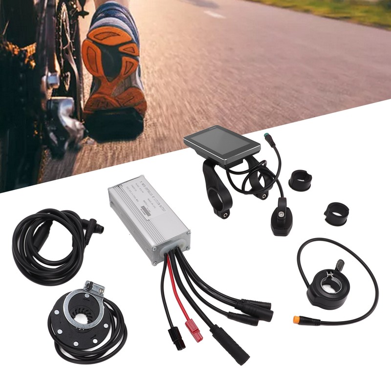 Bicycle Lithium Battery Conversion Kit 22A Controller GD06 Display 1