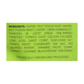 UD_Maya Kaimal Organic Everyday Dal 10 oz Green Garbanzo Corn Coriander 6-10 Pack Instant Soup