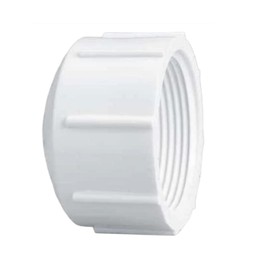 3 Inch PVC Pipe End Cap – Sch 40 3 PVC cap – PVC End Cap – 3 Inch Female Threaded Plug - PVC Pipe Cap - PVC Plug Pipe Fitting - PVC Pipe Fittings for Plumbing Water Line Pack of 1