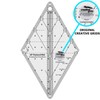 Creative Grids 60 Degree Mini Diamond Ruler – CGR60DIAMINI –
