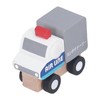 12pcs Wooden Mini Trucks Forward Backward Promote Cognitive Kids Educational