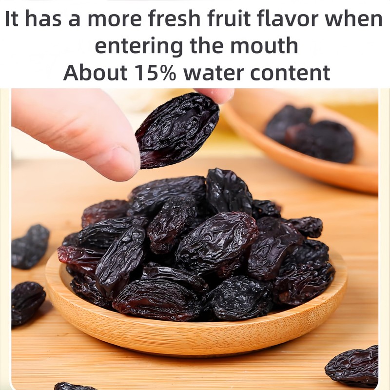 Dehydrated Dried Blackcurrants - Large-sized Black currants, No Added Sweeteners