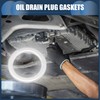 INFINAUTO Oil Drain Plug Gasket 20mm 0.79" ID No.94109200000 Aluminum