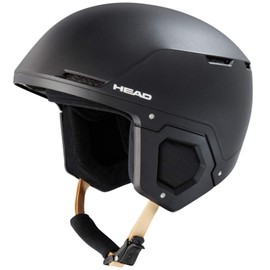 Ski Helmet Snowboard Helmet Head Charter Evo SR Black Size: M/L (56-59 cm) - Ski Helmet - with Optimised Ventilation System - Hard Shell Helmet Suitable for Skiing Snowboarding