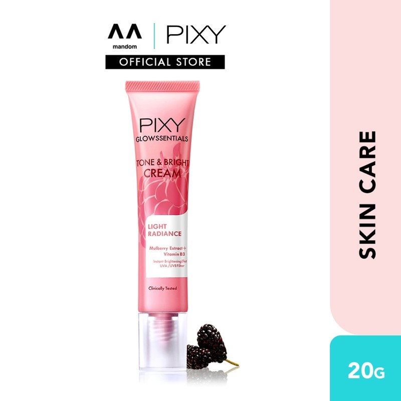 PIXY Glowssentials Light Radiance Tone & Bright Cream 20g (skincare,