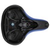 Bike Saddle Microfiber Leather HollowCarved Shock Absorber Mountain Bike Saddle