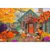 Vermont Christmas Company Cozy Autumn Jigsaw Puzzle 100 Piece, Large