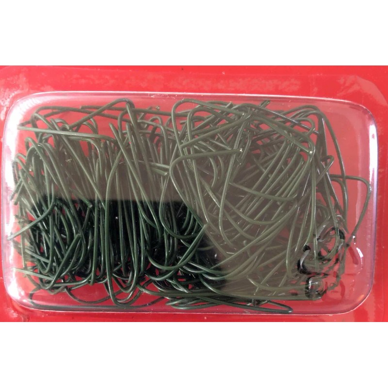 Holiday Time 200 CHRISTMAS ORNAMENT HOOKS TREE HANGERS 200 GREEN