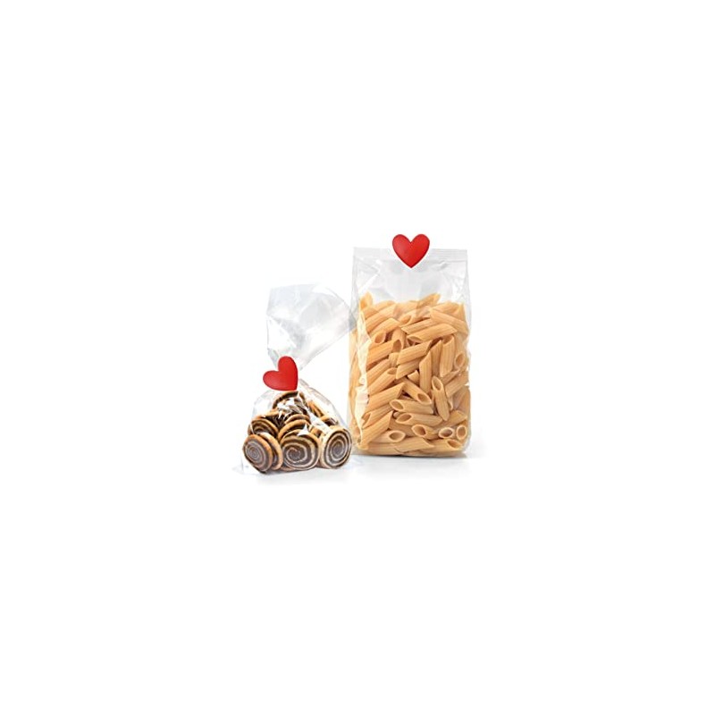 LEGAMI Set of 6 Clips for Sealing Packs, 4.5 x