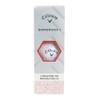Callaway Golf Balls SUPERSFT 25 RED SPLATTER 3B SLEEVES (3