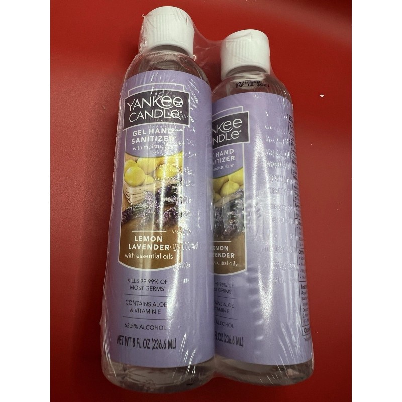 Yankee Candle Lot Of 2 Yankee Candle Gel Hand Sanitizer
