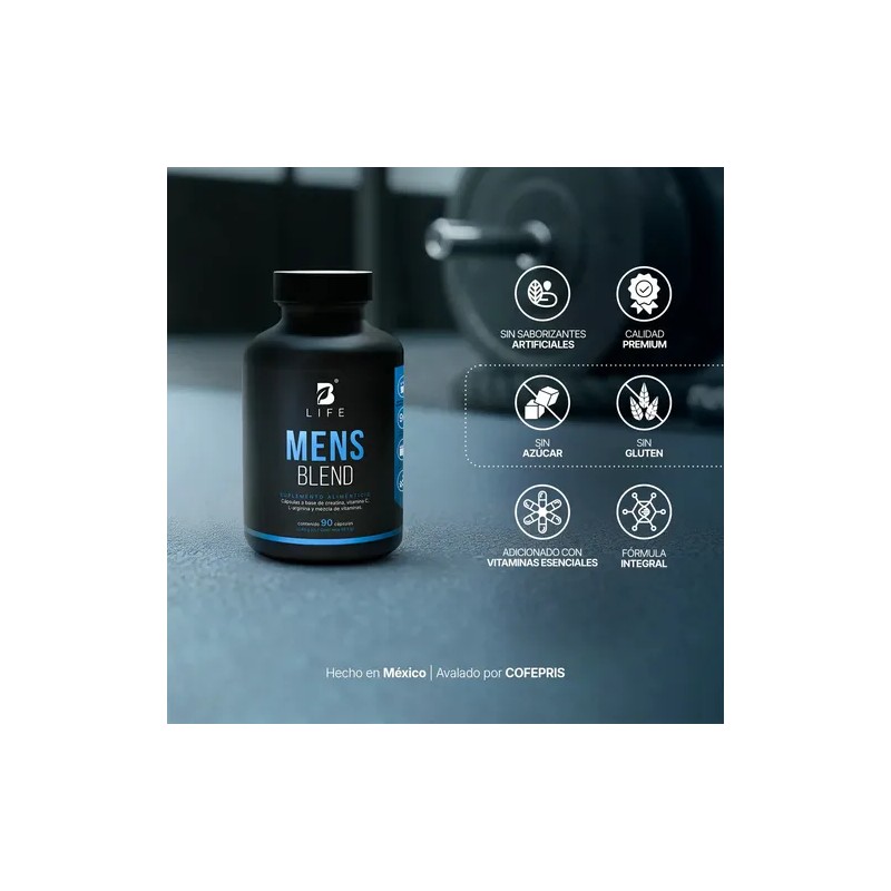 Multivitamínico Masculino B Life Mens Blend 90 Cápsulas
