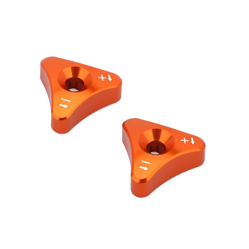 Motorcycle WP 48 mm Fork Front Fork Adjustment Knobs CNC