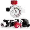 Wolfride Air Pressure Regulator Kit with Gauge, Spray Gun Valve