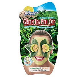 3 Sachets of Montagne Jeunesse Green Tea Peel Off Detox & Pore Cleaning Face Mask 10ml