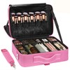 Relavel Makeup Case Large Makeup Bag Professional Train Case Travel