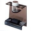 amu Glass Pen Station GP-T4 (Smoke Brown) for Cleaning Brushes,