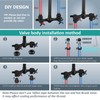 Aolemi Outdoor Shower Kit Fixtures – 2-Handle Exposed Shower Fixture