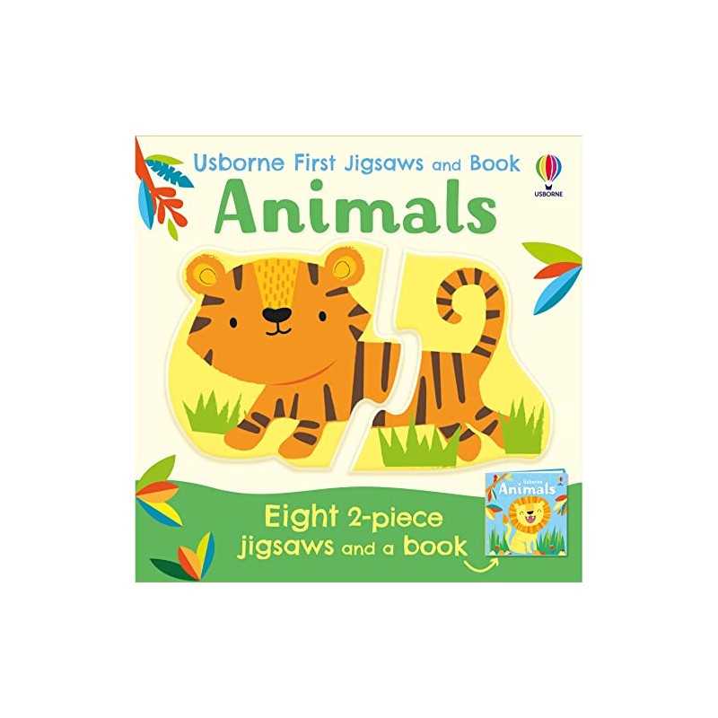 My First Animals Jigsaws And Book