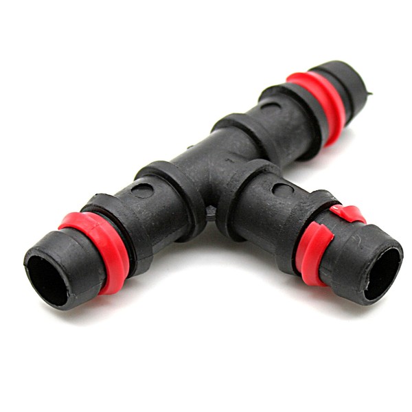 DOJA Barcelona 16 mm T-Piece Irrigation, Pack of 100, T-Hose