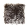 Genuine Mongolian Sheepskin Cushion Pillowcase 30x30cm (big variety of colours)
