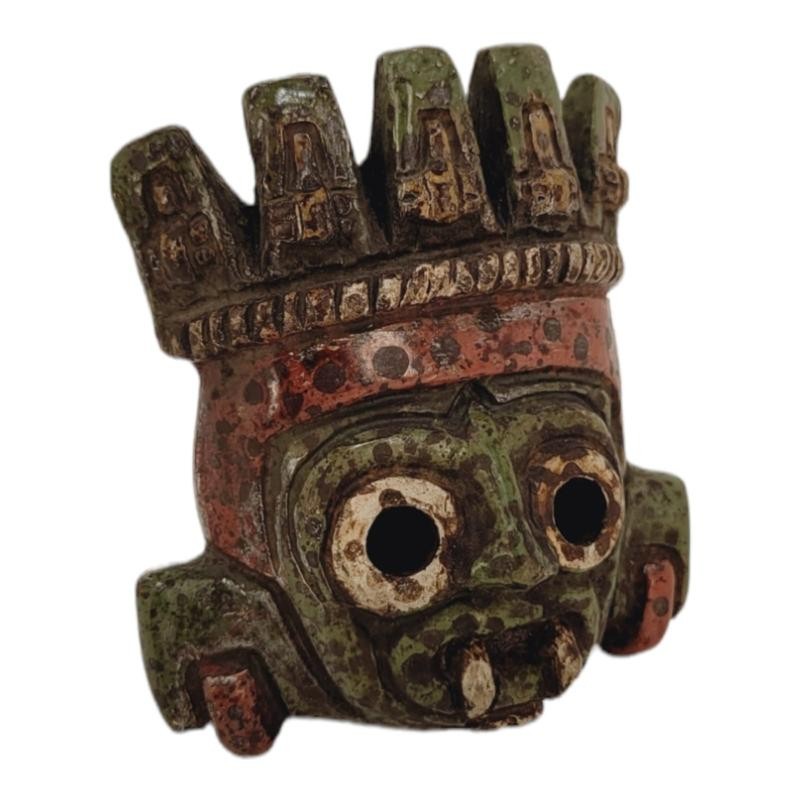 Tlaloc Aztec Screaming Whistle, Tlaloc Aztec God Of Water Decor