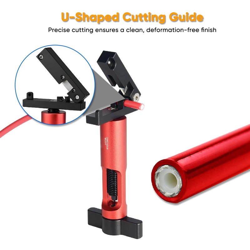 BESNIN Hydraulic Brake Hose Kit with 2-in-1 Cutter & Barb