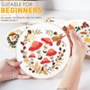 5 Sets Fall Embroidery Kit for Beginners Adults Embroidery Starter
